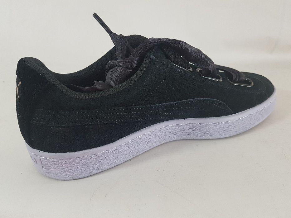 BUTY PUMA SUEDE HEART VR czarne adidasy damskie R38