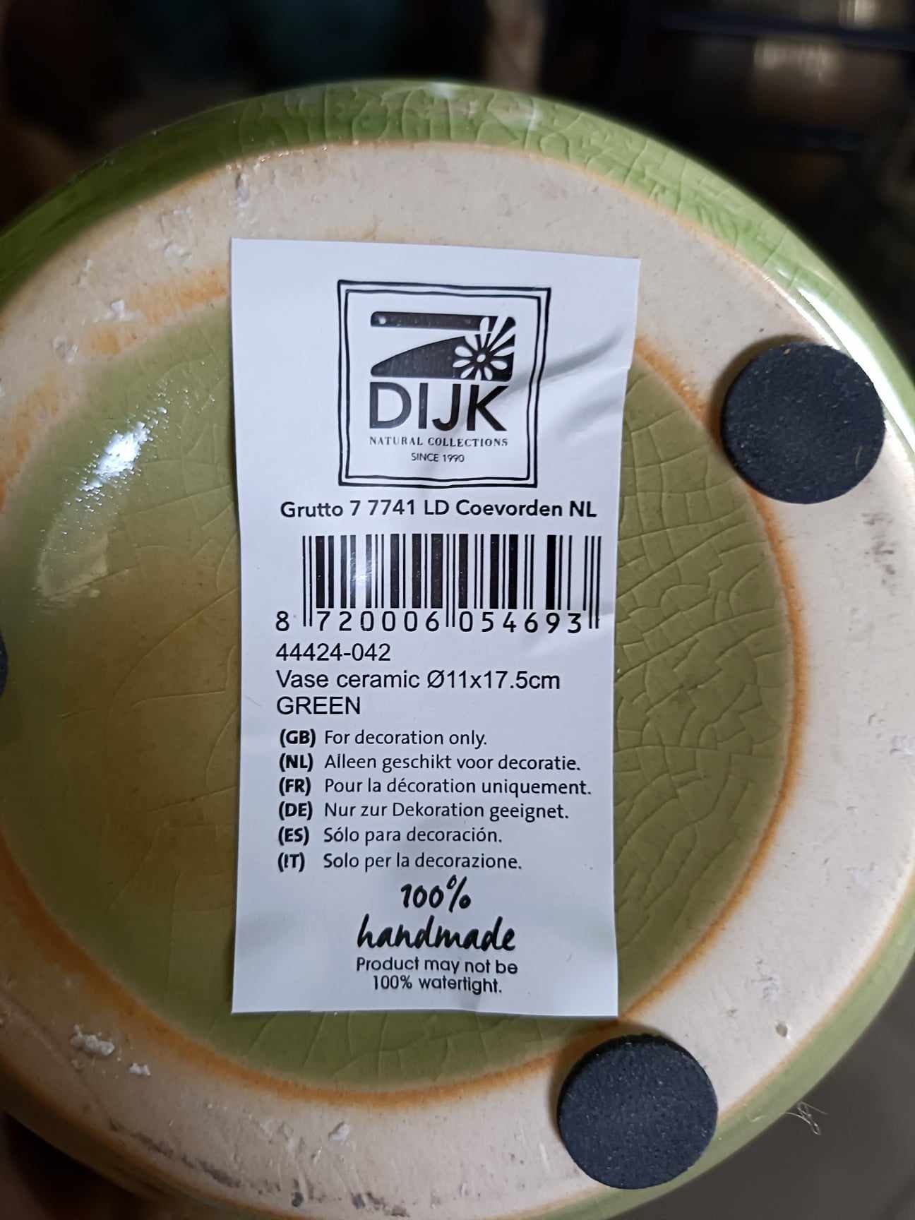 Wazon handmade, ceramic