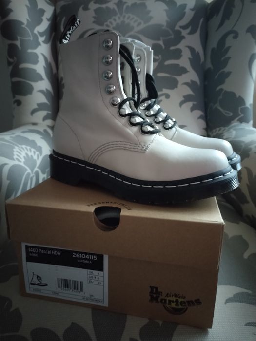 Buty Dr. Martens 1460 Pascal Hardware r.37 skóra licowa