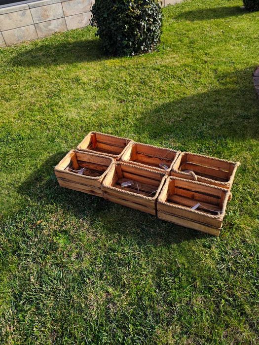 Skrzynki drewniane