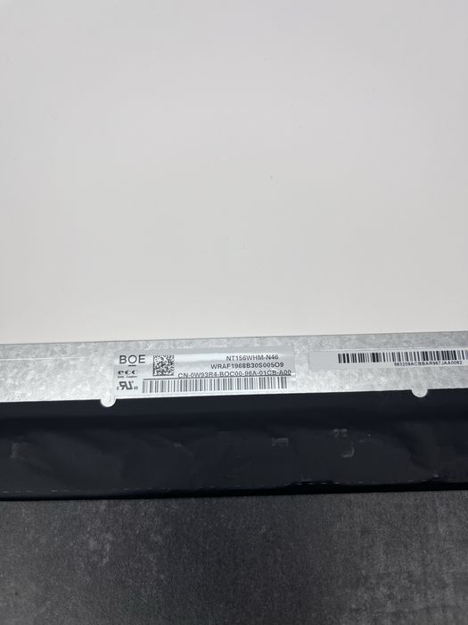 NT156WHM-N46 матриця 15.6 1366x768 HD, 30pin Slim без ушек BOE