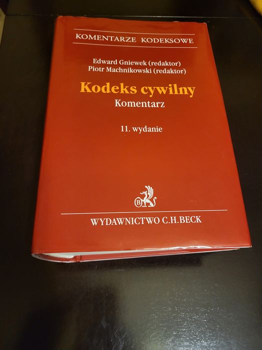 Kodeks Cywilny - komentarz - komentarze Becka E. Gniewek