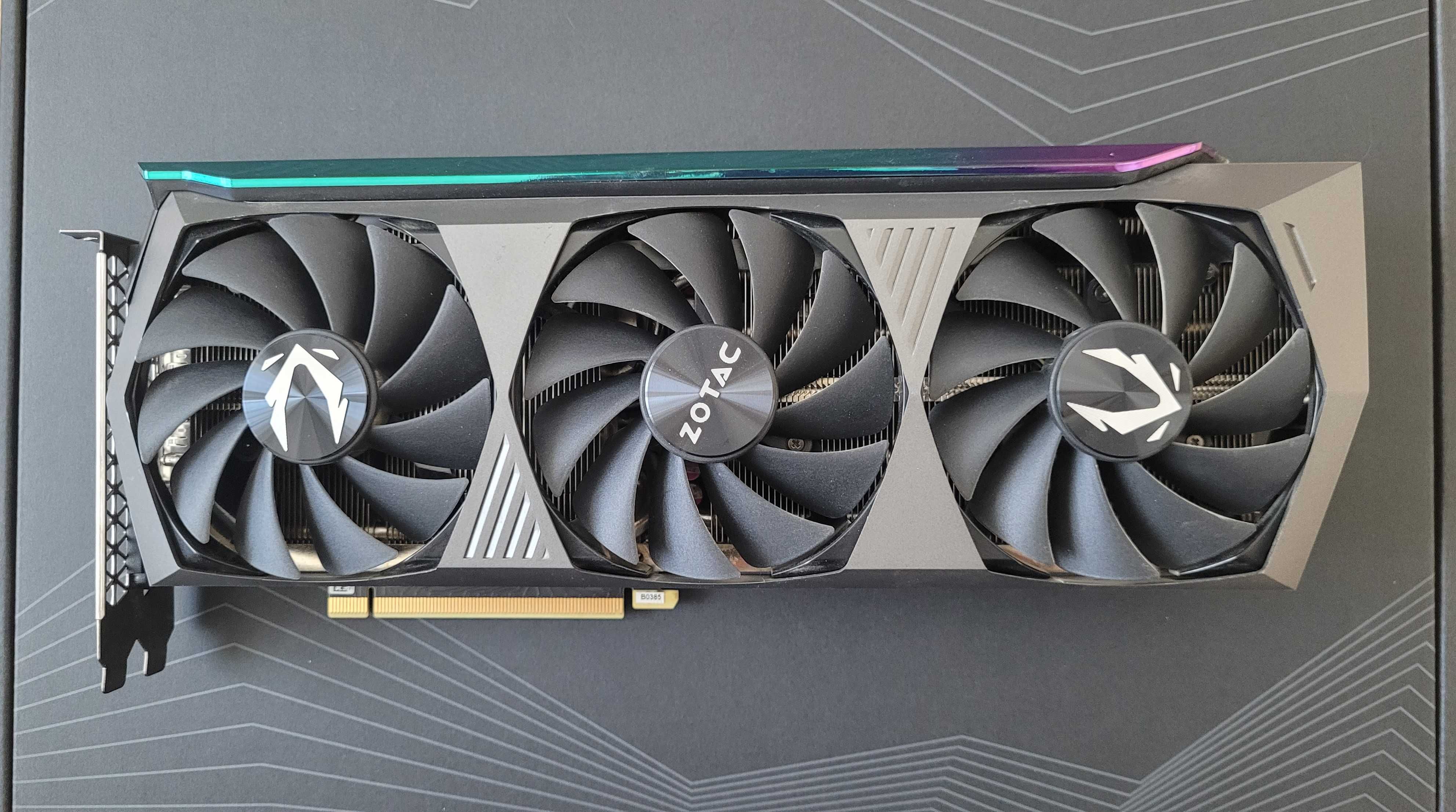 Karta ZOTAC Gaming GeForce RTX 3080 AMP HOLO 10GB Stan idealny