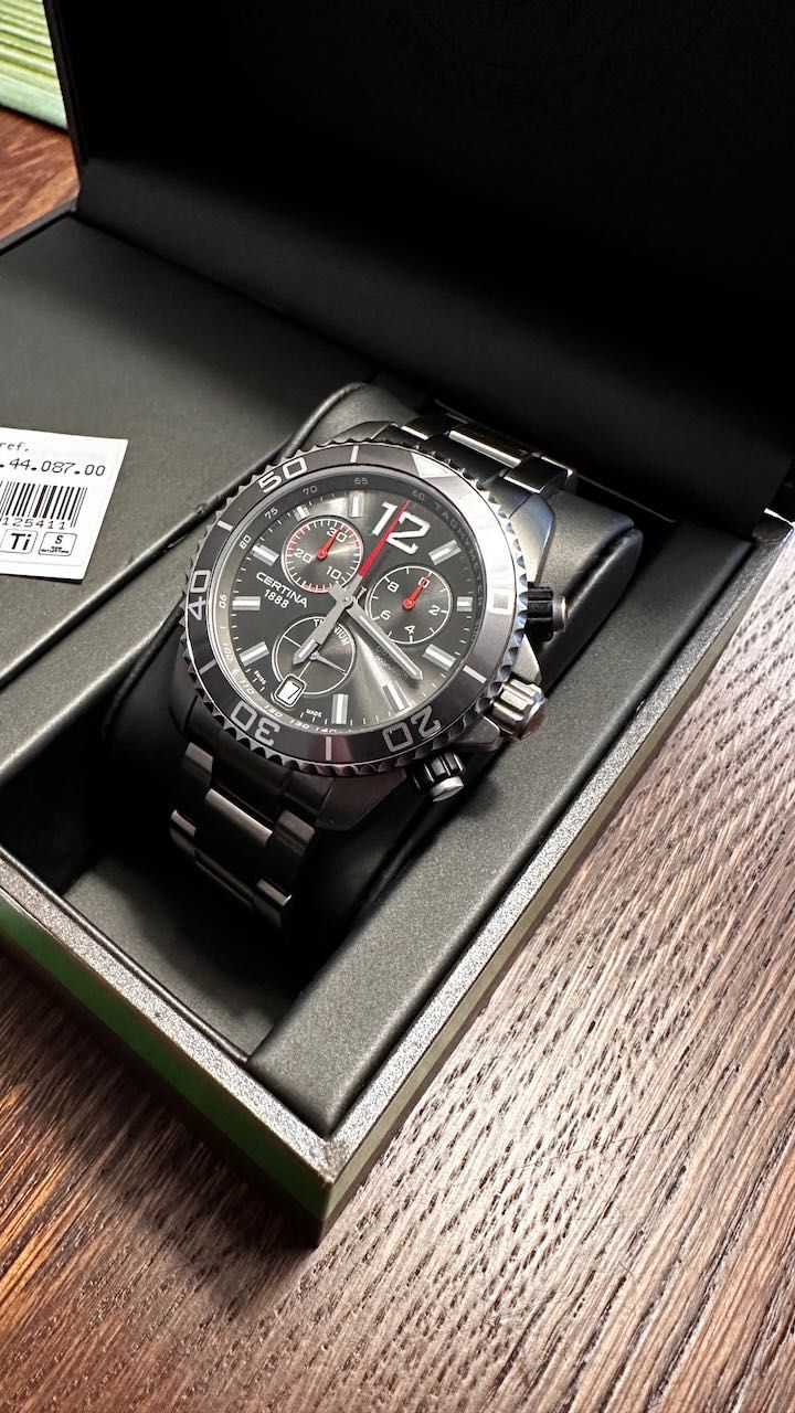 NOWY Zegarek Certina Ds Action Chrono Titanium C013.417.44.087.00