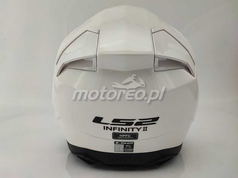 WYPRZEDAŻ Kask Otwarty Blenda LS2 OF603 INFINITY 2 Biały Połysk