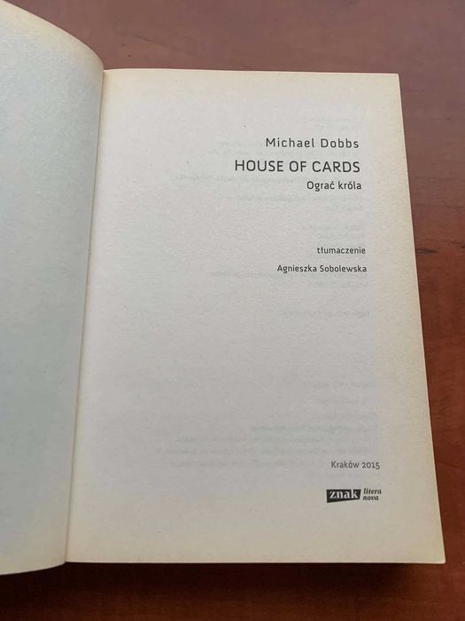 House of Cards. Ograć króla TOM 2