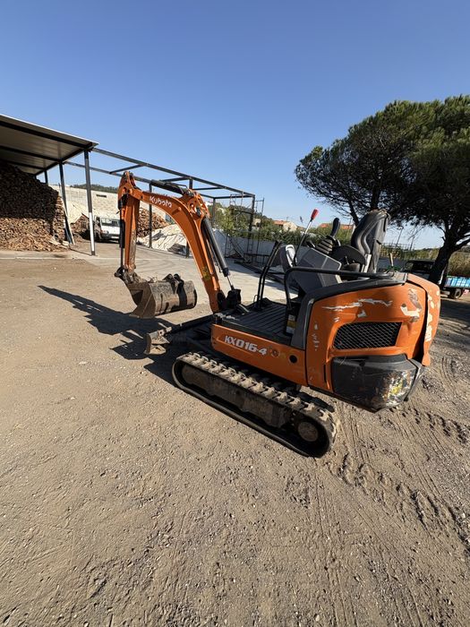 Mini giratoria kubota kx-16