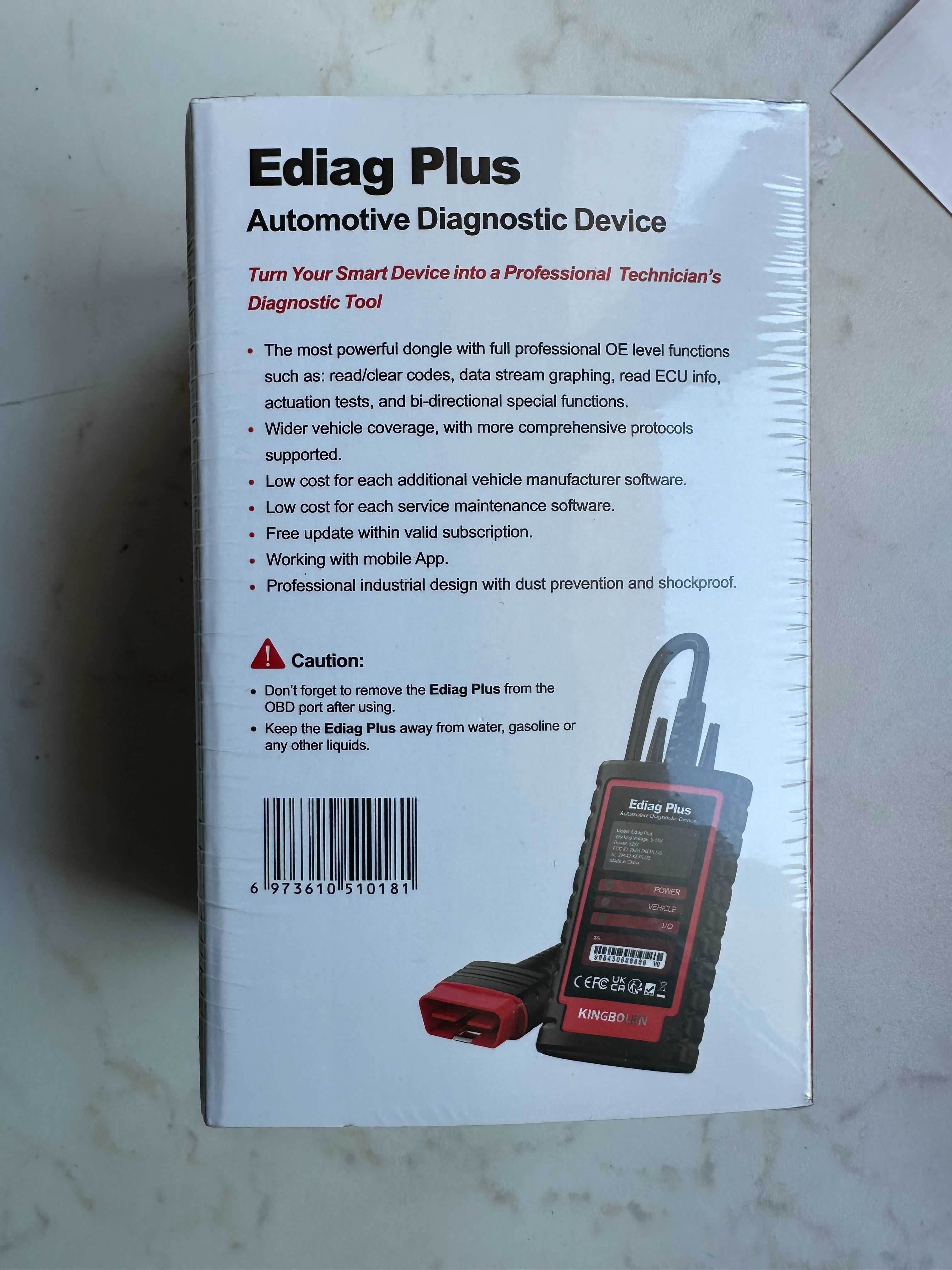 KINGBOLEN Ediag Plus Launch  Diagzone Thinkdiag 2
