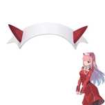 Opaska na głowę Zero Two różki cosplay anime