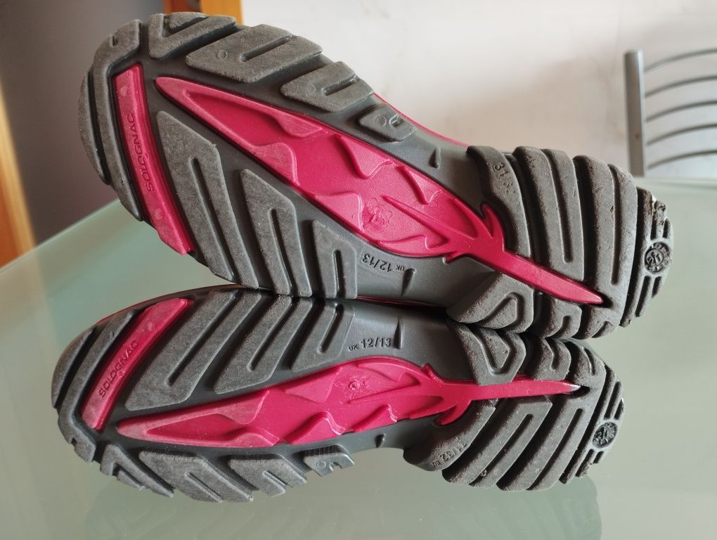 Botas água tam.31/32 usadas 1 vez Decathlon