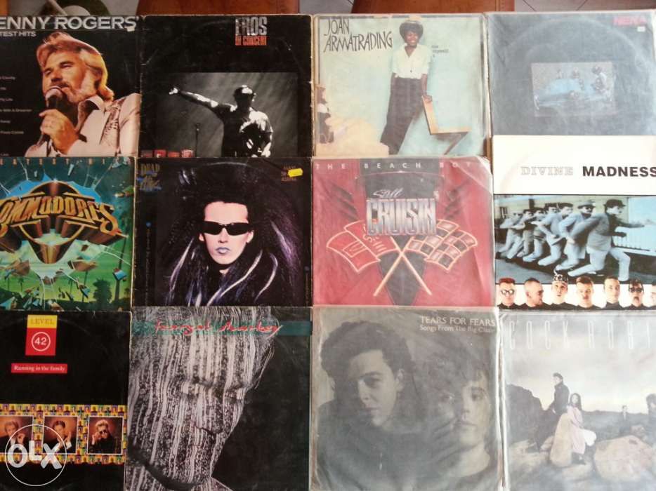 Vinil:Peter Tosh,R.E.M.,Rick Astley,Rod Stewart,SimonGarfunkel,Roxette