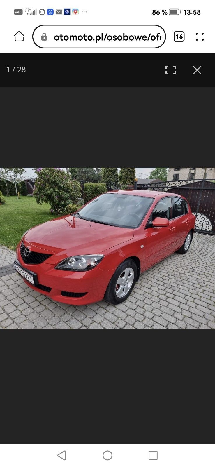 Sprzedam samochód Mazda 3
