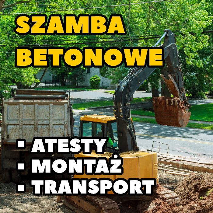 Zbiornik betonowy Szambo betonowe Deszczówka !!!PRODUCENT!!! Gwarancja