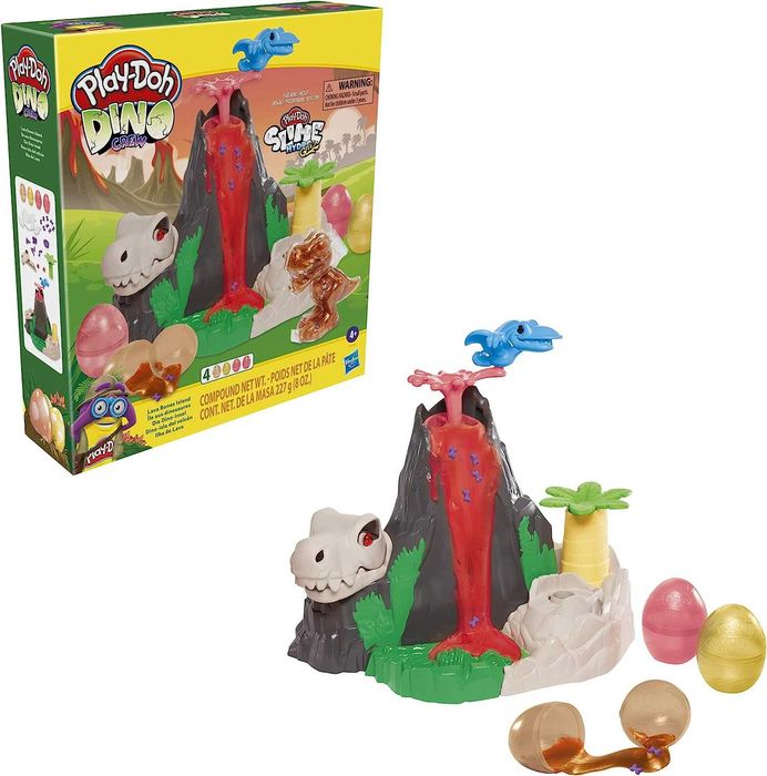 Плей до слайм Остров Динозавров Play-Doh Slime Dino F1500