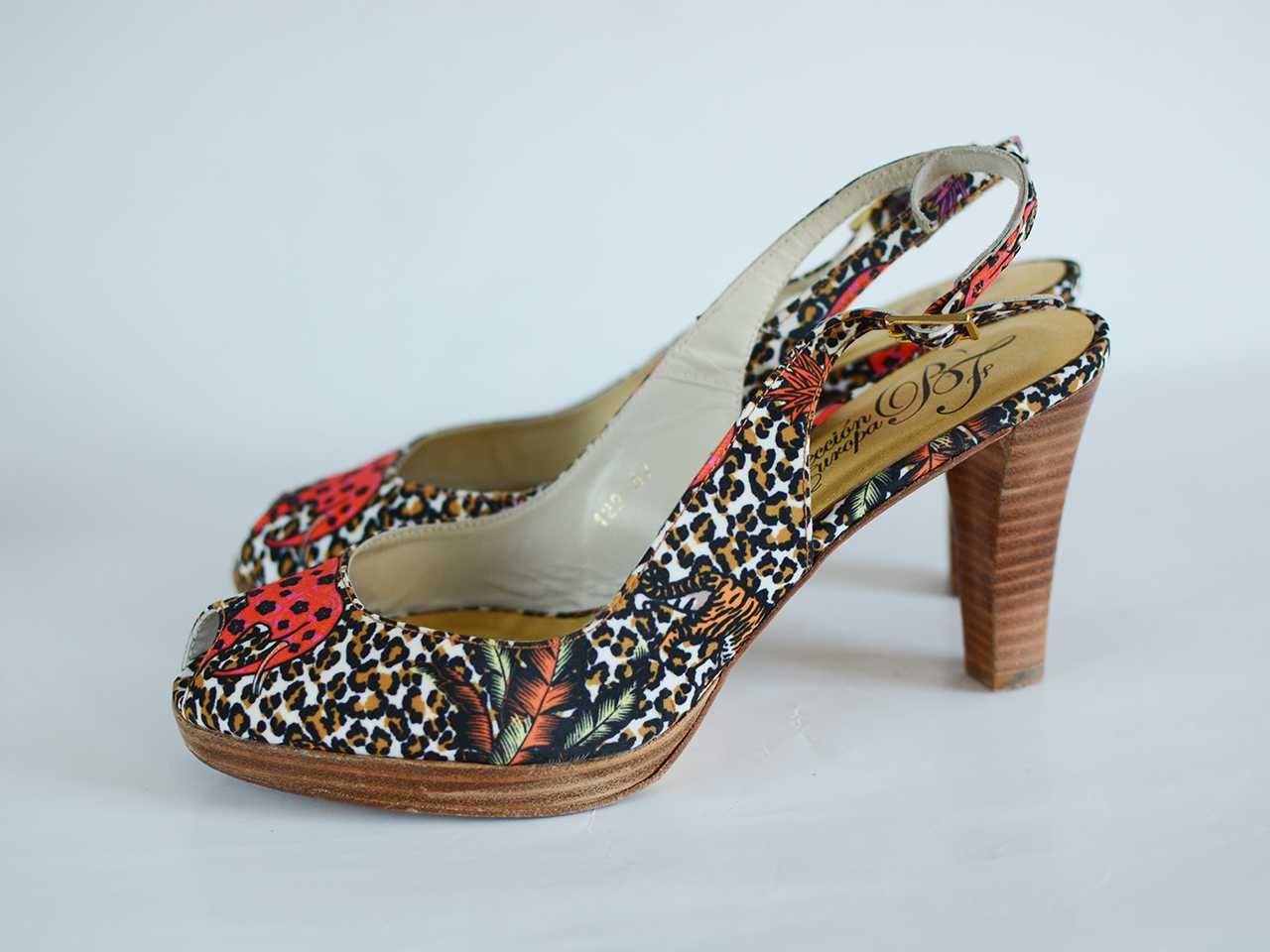 Buty na obcasie Jungle Babylon Fashion