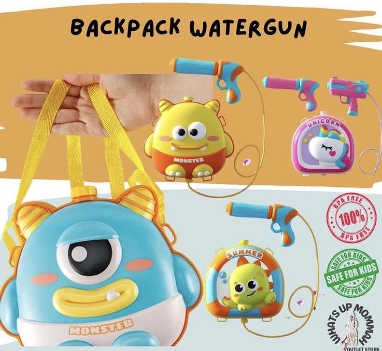 Водяний насос із балоном, помпова система, водна зброя