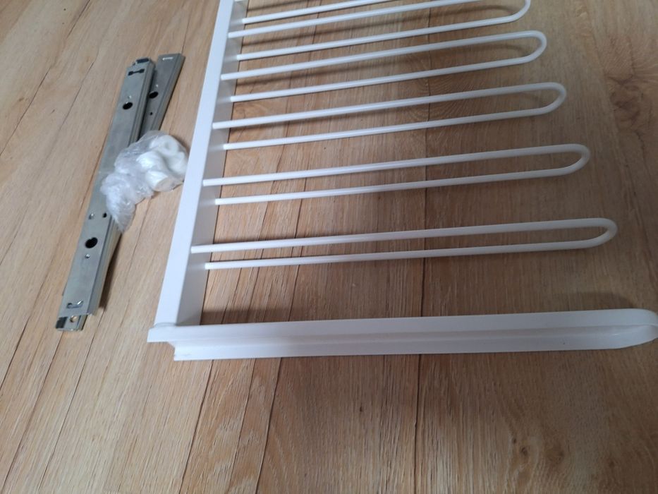 Wysuwany wieszak na spodnie i spódnice do szafy PAX 100x35 Ikea Komple