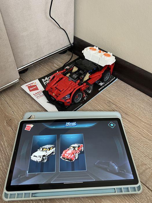 Конструктор Qman Машина на радіокеруванні 425 деталей (54001)