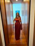 Vestido vermelho para casamentos, batizados