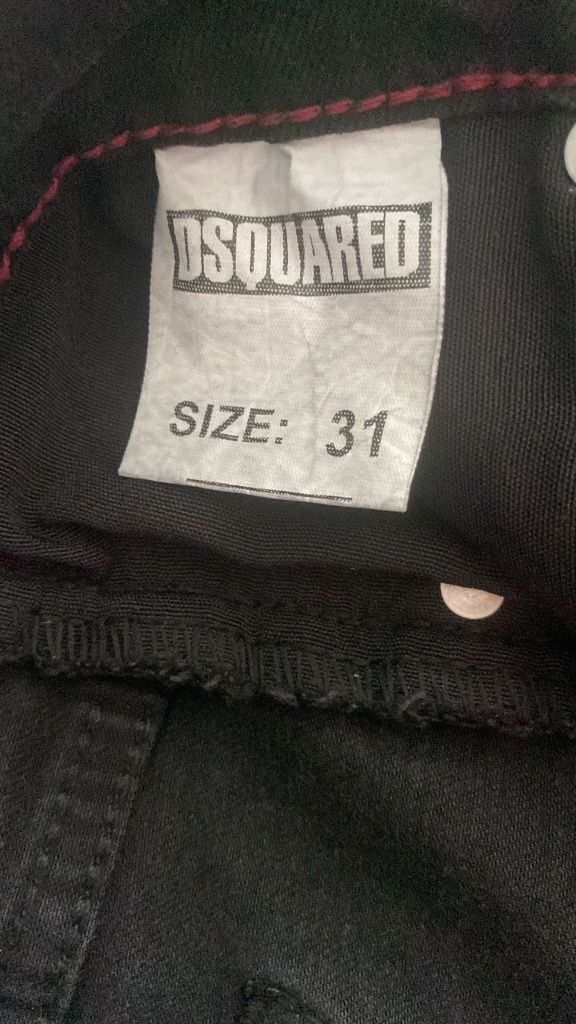 Spodenki Dsquared2 jeansowe krótkie