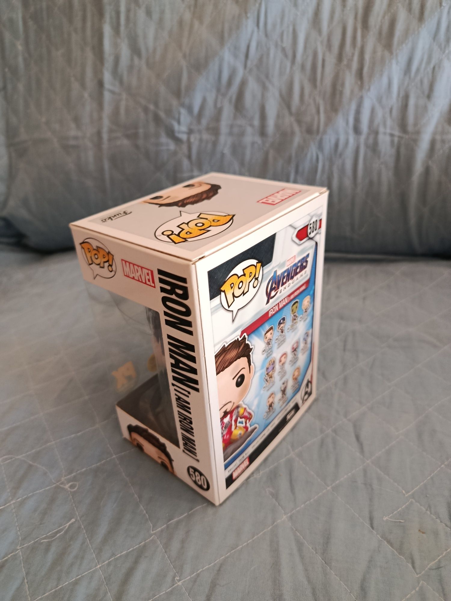 Funko Pop Marvel Avengers Endgame I am Iron Man Special Edition & Glow