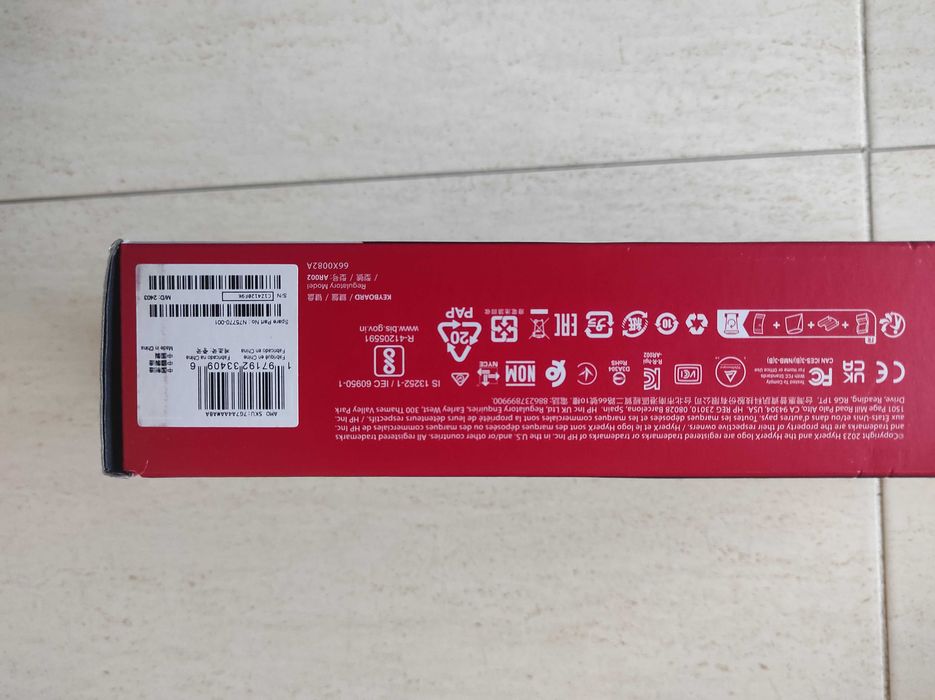 Teclado HyperX Gaming Alloy Rise 75