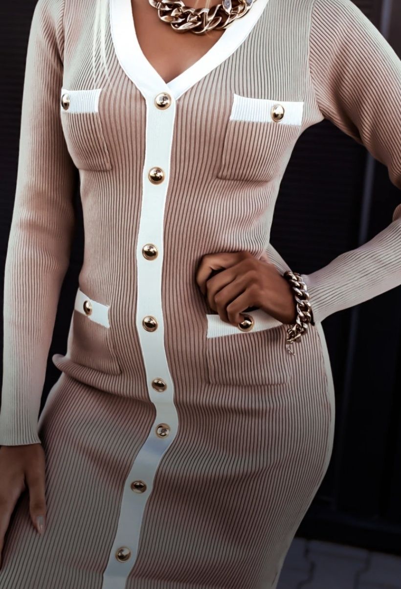 Maravilhoso vestido malhinha L