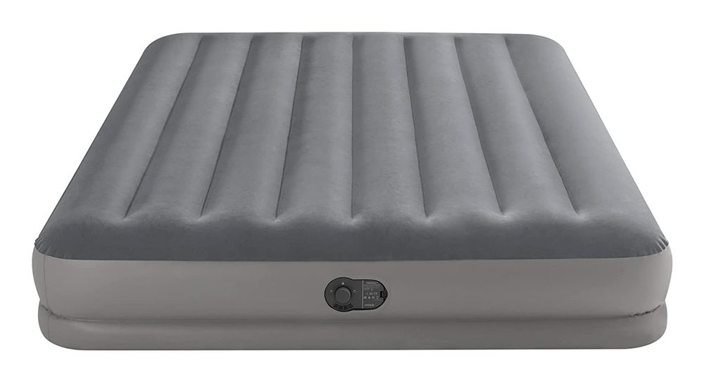 Materac Dmuchany Dwuosobowy Łóżko z Pompką Usb Intex 64114
