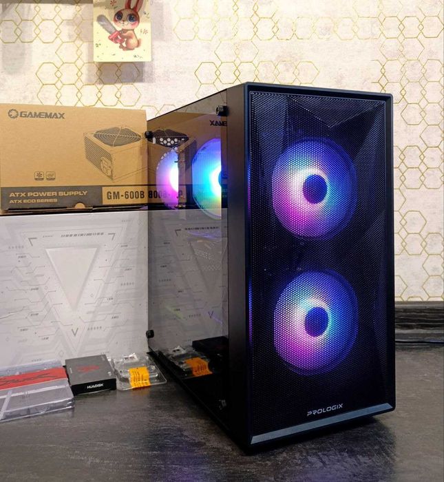 Ігровий ПК Ryzen 5 5500 GTX 1660 Ti 6GB 6|12 Ядер 16 DDR4 M.2 512 AM4