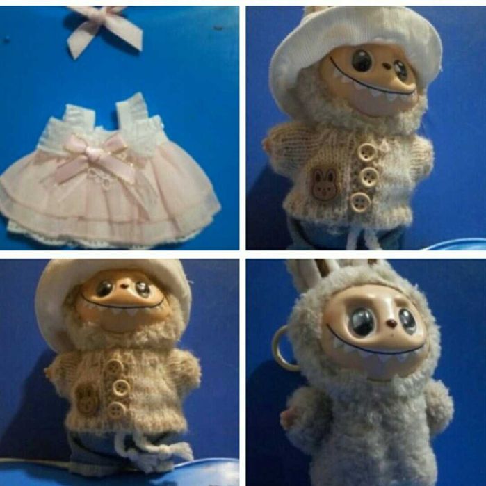 Цiна за все . ЛАБУБУ с одеждой , Lаbubu , мягкая игрушка .