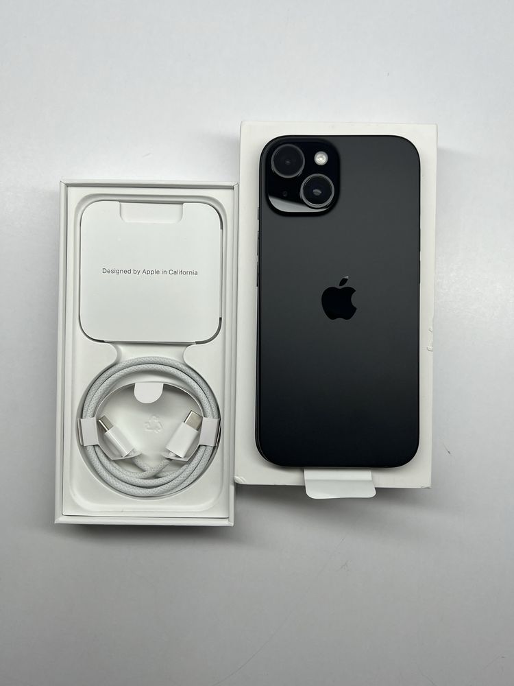 Apple iPhone 15 256GB Kolor: Black |Gwarancja12M|Sklep|Raty|