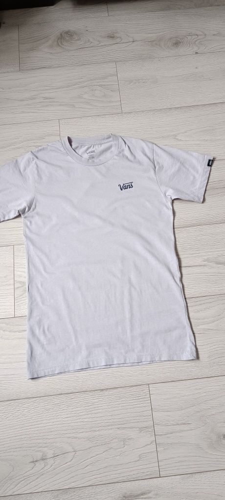 Vans Koszulka T-shirt 100% Bawełna Jasnoszara rozmiar XS