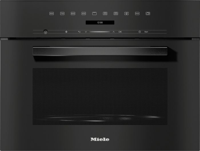 Мікрохвильова піч Miele M 7244 TC чорний обсидіан