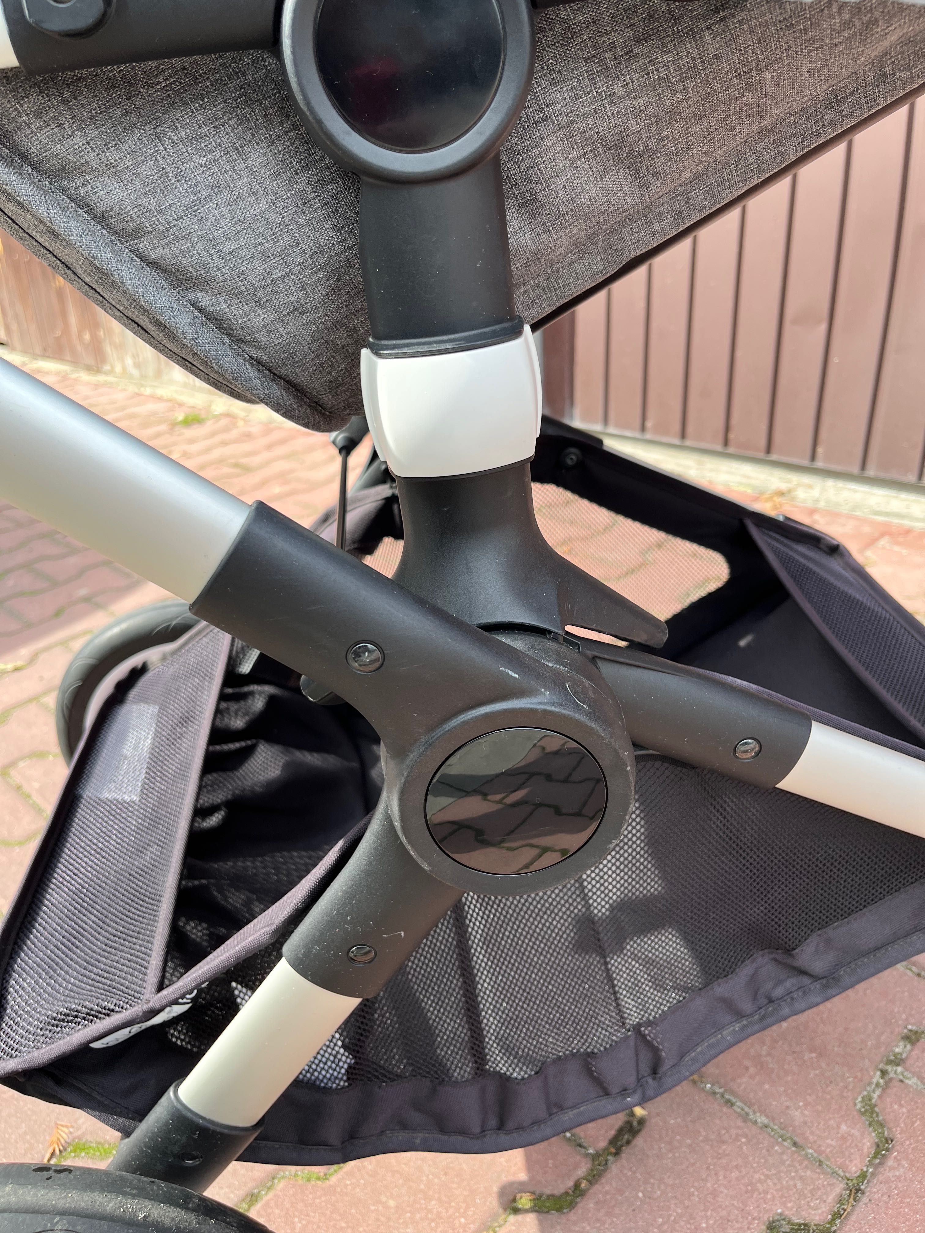 Wózek Bugaboo Fox2 2w1 Alu/Melange Gray/ Vapour Blue