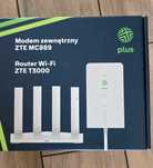 Zestaw Router ZTE MC889 5G + T3000 Wi-Fi 6