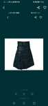 BaronHong L. Tartan Utility Kilt dla mężczyzn w kolorze granatowym. Ki
