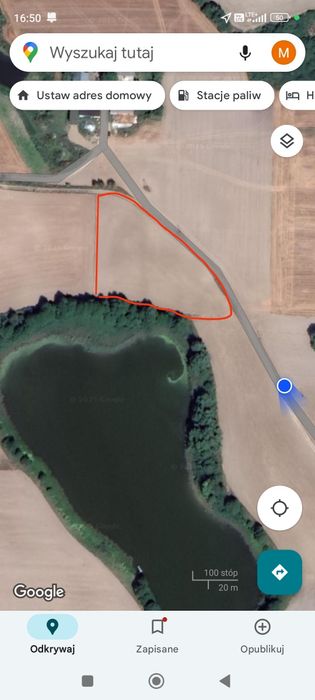 Sprzedam działki nad jeziorem