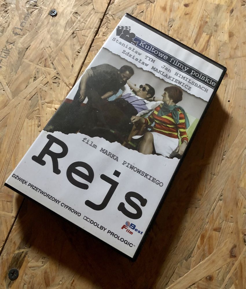 Kaseta Film VHS Rejs