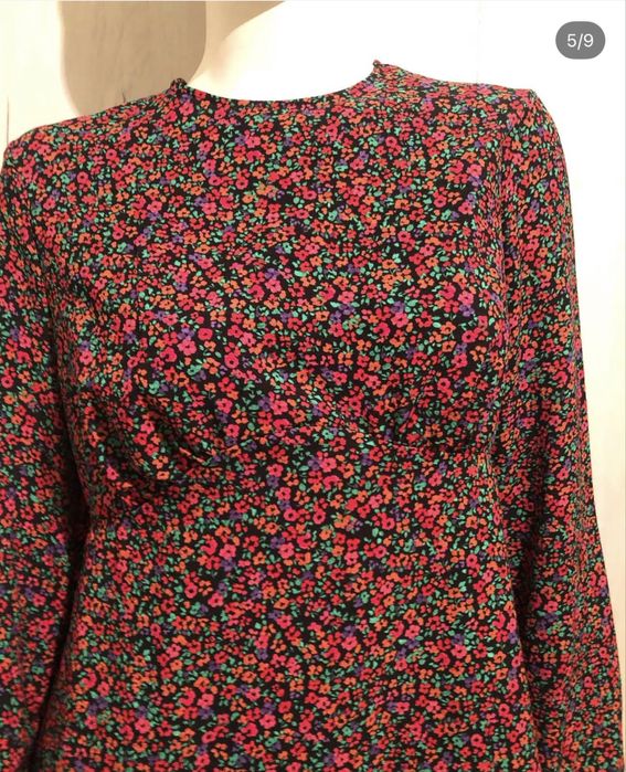 Плаття з квітковим принтом, розмір XL-XXL