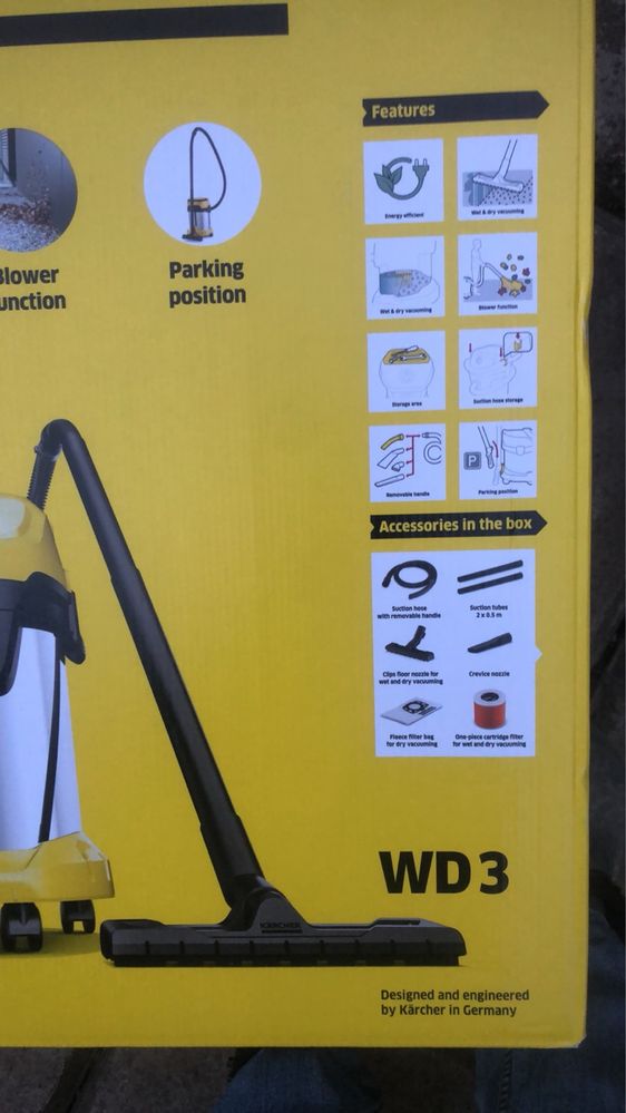 Пилосос Karcher WD 2 plus / WD 3 inox