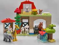 Lego Duplo Zwierzęta Na Farmie 10416 i Dzikie Zwierzęta Afryki 10971