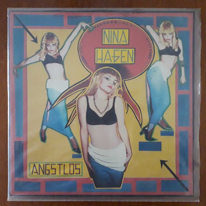 Nina Hagen disco de vinil "Angstlos"