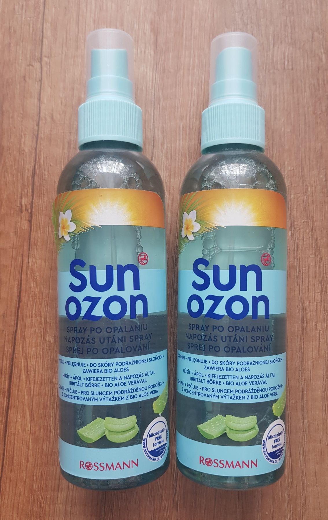 Sun ozon spray chłodzący po opalaniu bio aloes 200ml