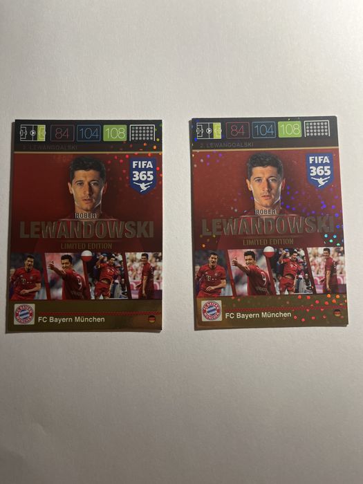 Karta piłkarska Robert Lewandowski