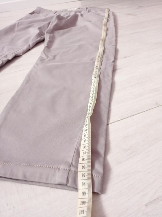 Spodnie męskie W36 L Reserved kolor jasno szary eleganckie chinosy