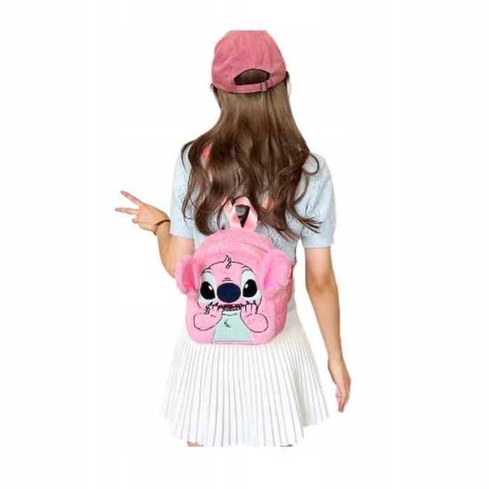 Plecak Szkolny DLA DZIECKA DISNEY ANGEL STICH Przedszkole Na Wycieczkę