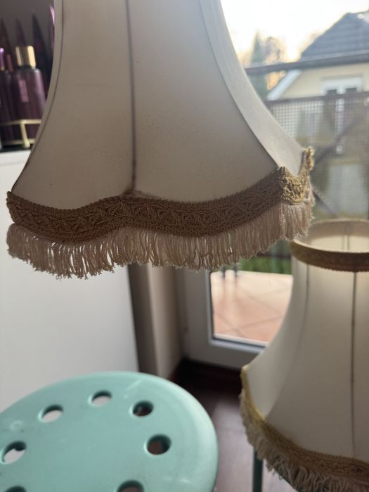 Abażury w stylu klasycznym – komplet 2 sztuki