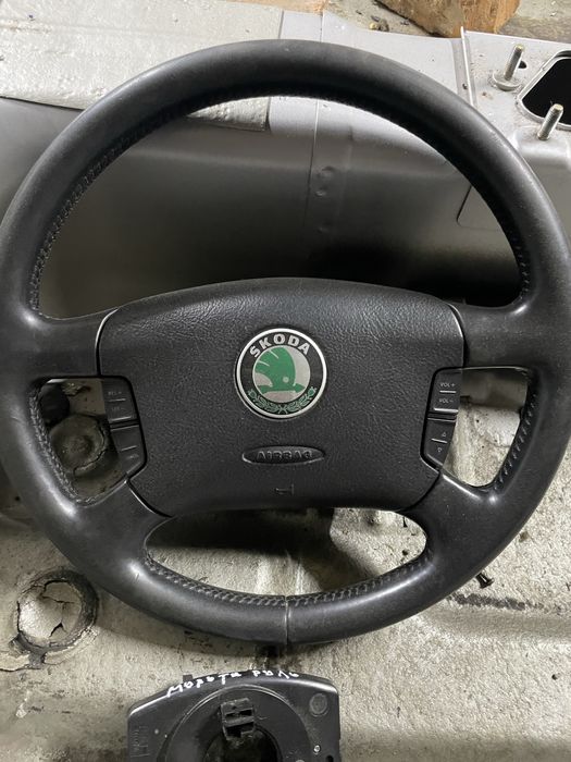Кермо мульти кермо Шкода Суперб 1 пасат б5+ руль Skoda подушки безпеки