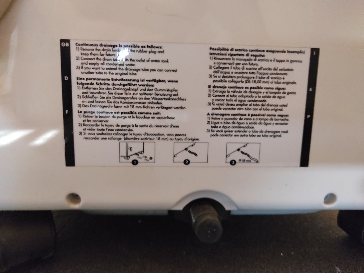 Ar condicionado portátil de 10000 Btu