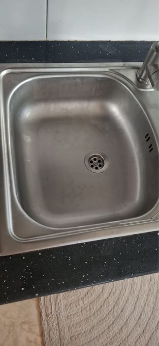 Zlewozmywak dwukomorowy Inox